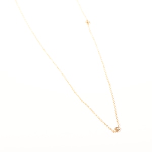 EDN110A2 Gems Necklace Couple White Diamonds <eikosi dyo>