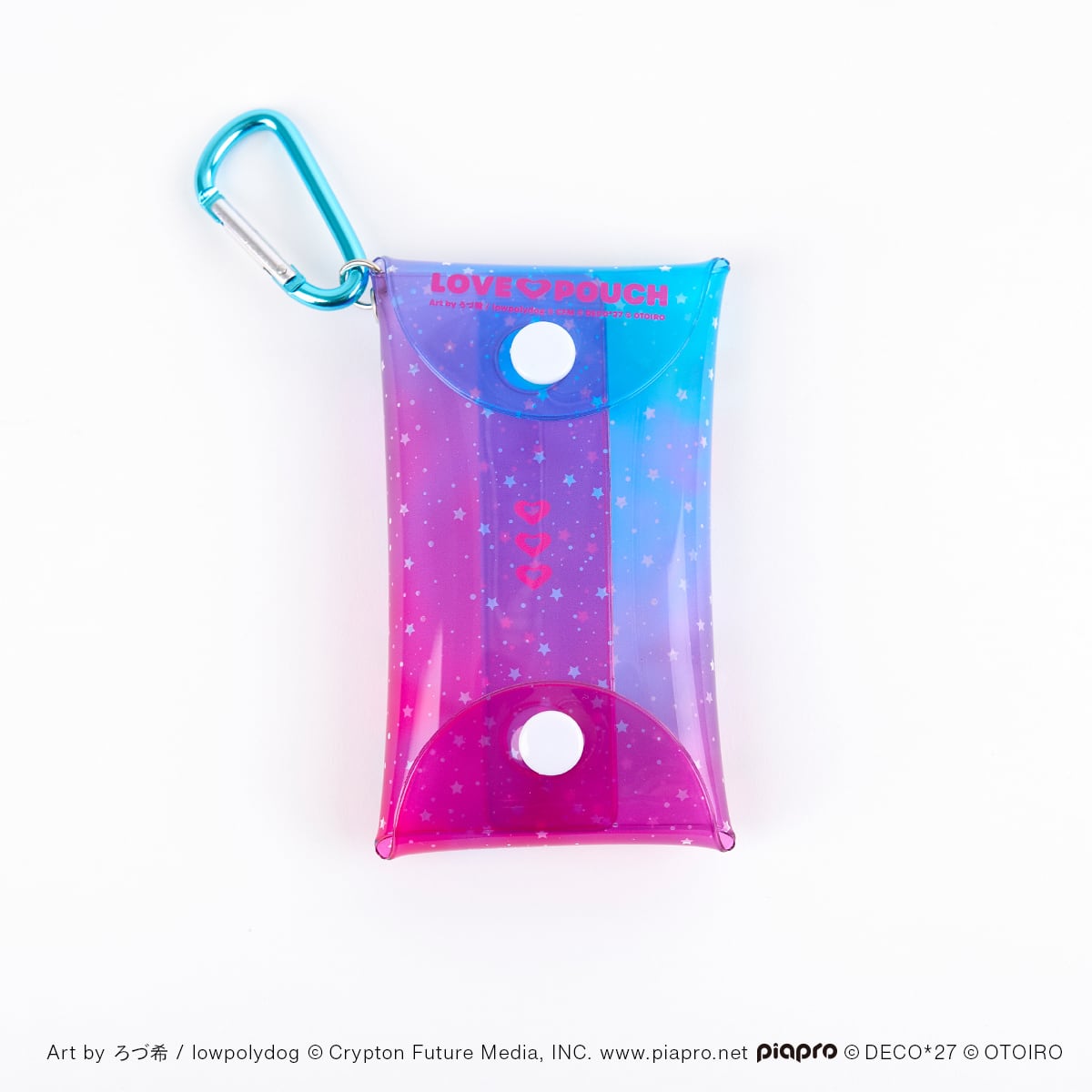 Miya様オーダーカードポーチ ラブパラ】クリアポーチ | OTOIRO ONLINE STORE