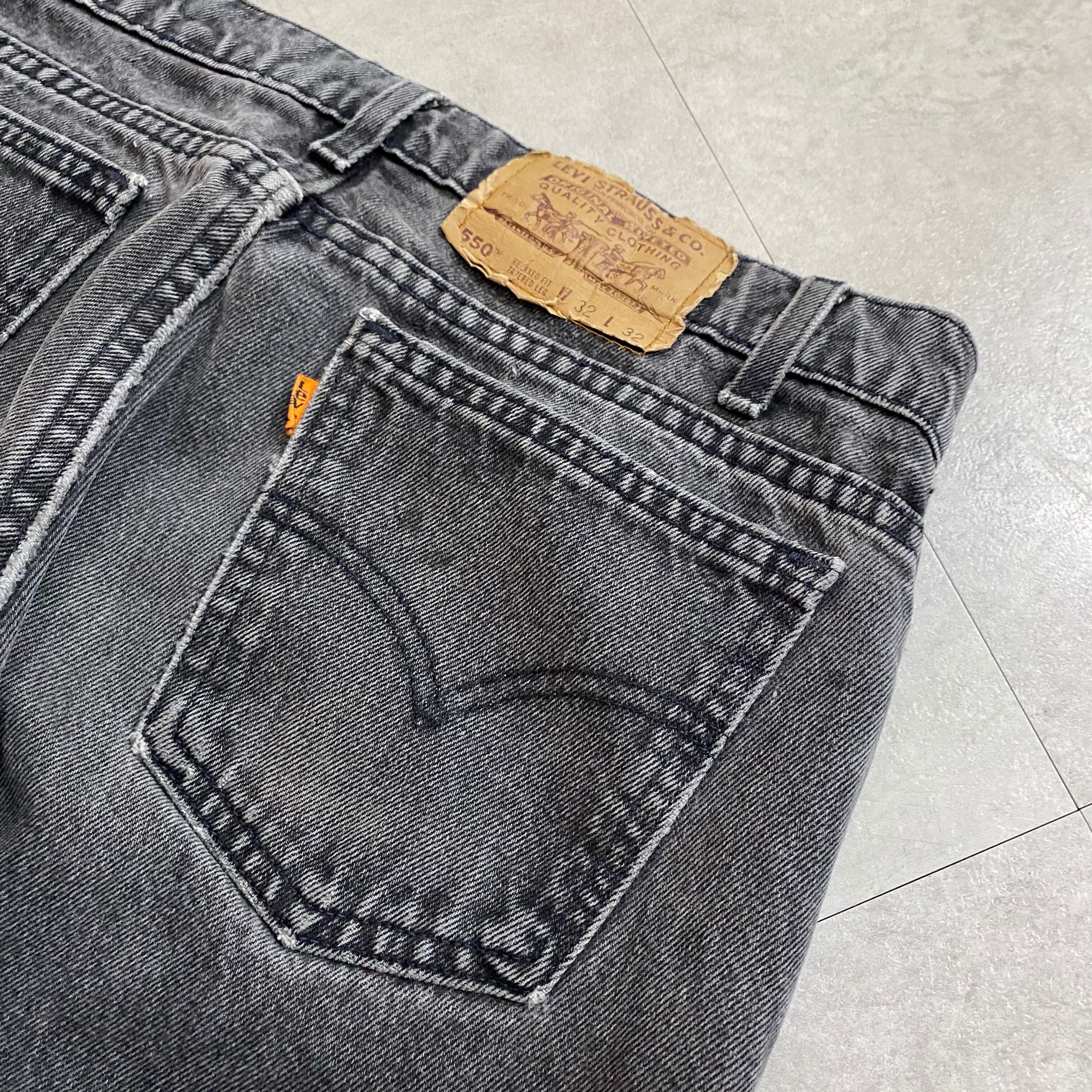 90年代 USA製 size：W32 L32【 Levi's 550 】リーバイス550 バギー