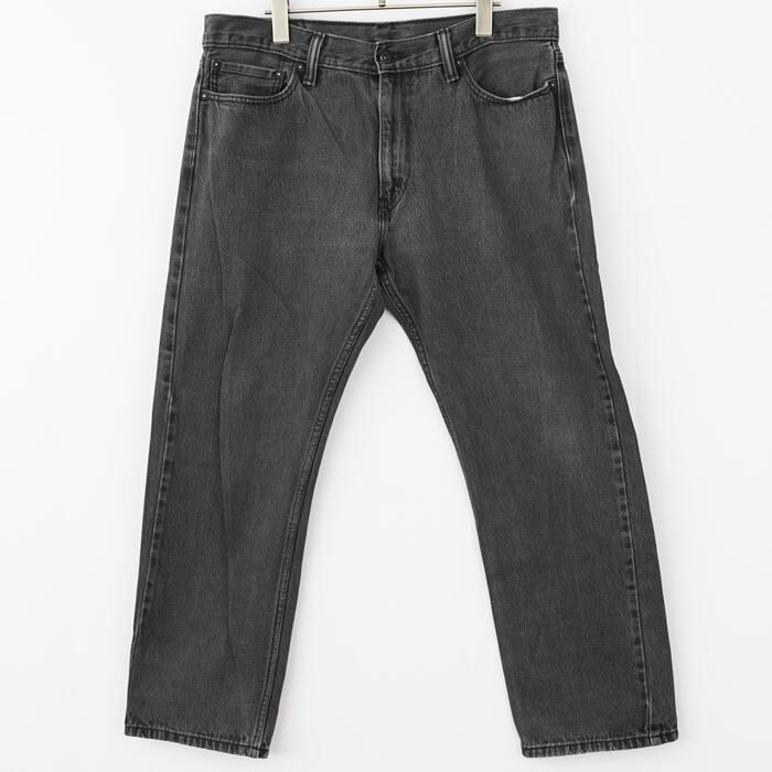 W36 Levi's リーバイス504 ブラックデニム バギーパンツ ボトム 黒 | fuufu