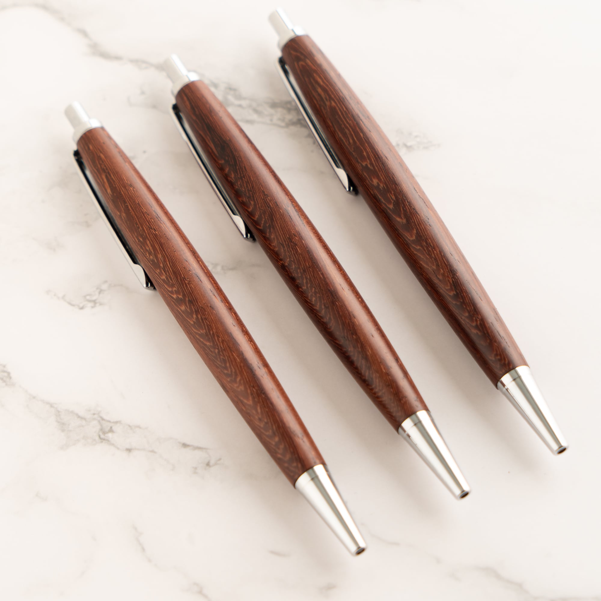 木軸ボールペン】シタン（紫檀）/ローズウッド / ノック式ボールペン