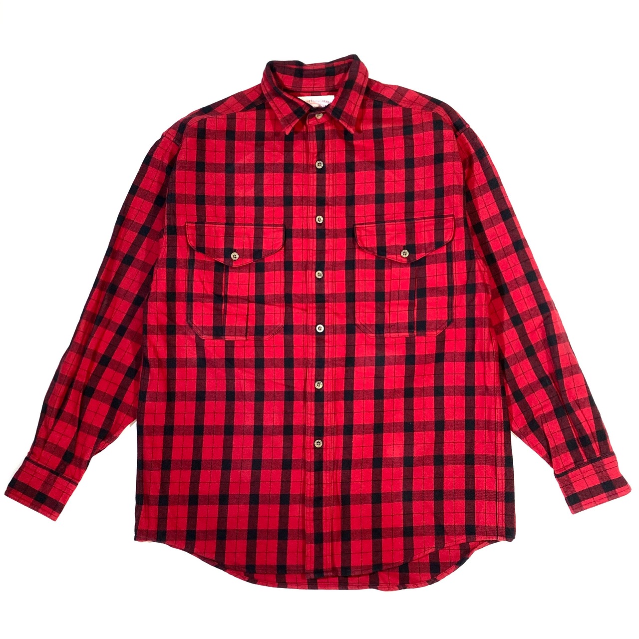美品 FILSON フィルソン チェック柄 長袖 ヘビーネルシャツ メンズL 