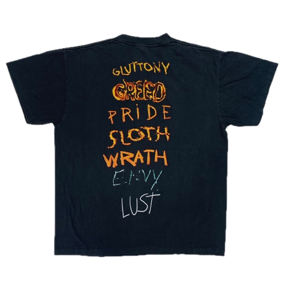 12457 セブン 映画 ブラッド・ピット プリントTシャツ 両面 L | San