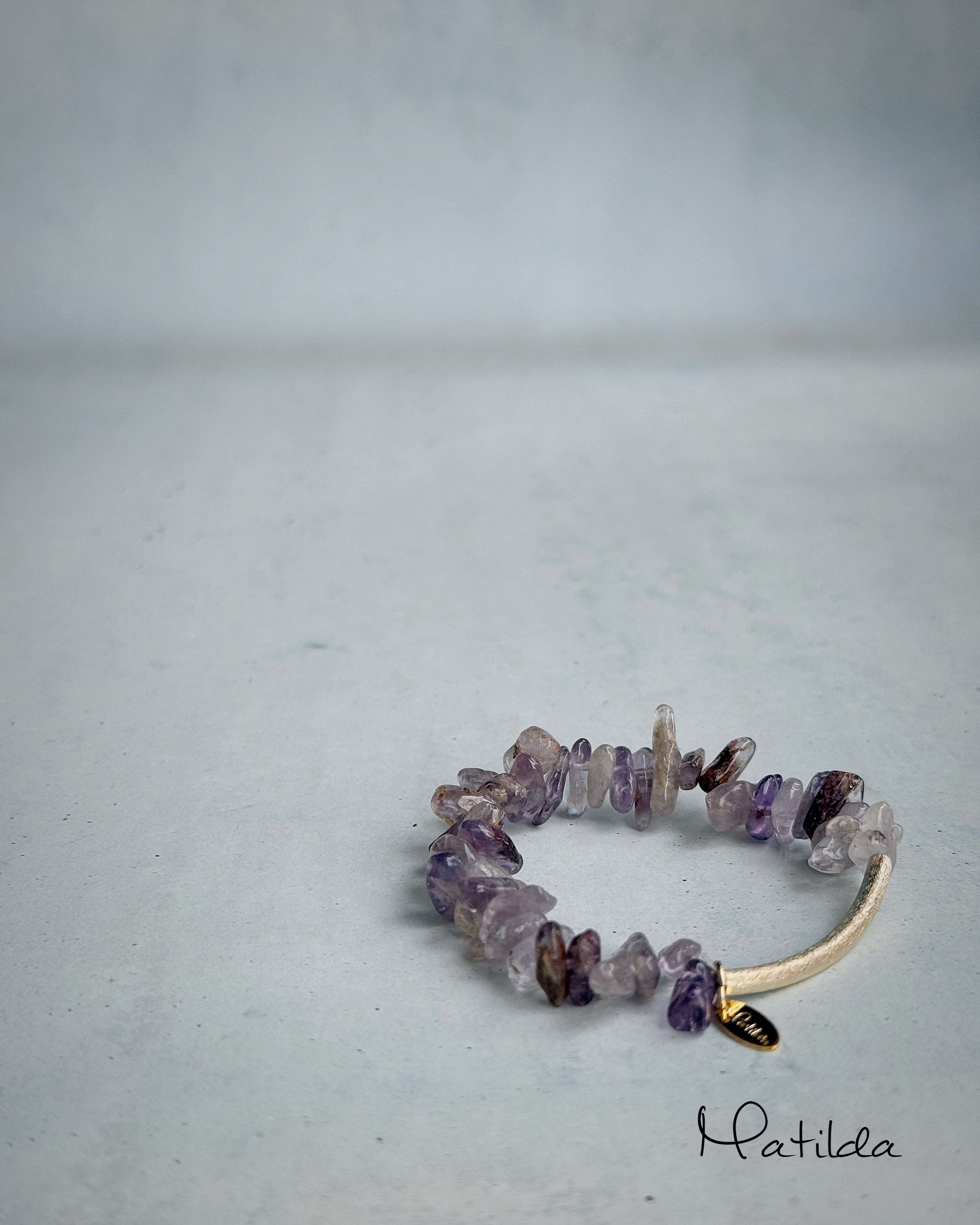 【再販】Tube & stone bracelet(スーパーセブン)