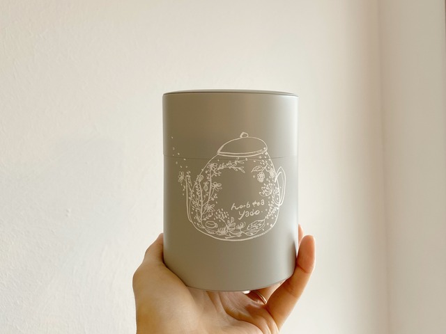 限定缶大サイズと16番ブレンド茶葉6袋分セット