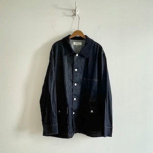 C60212 【Sam】Indigo Denim Farmer's Jacket