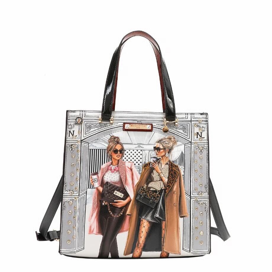 【超美品】✨ニコールリー✨NTW15230トートバッグ　タグ付き NICOLE LEE ニコールリー 〜Ladies Night Out〜トートバッグ