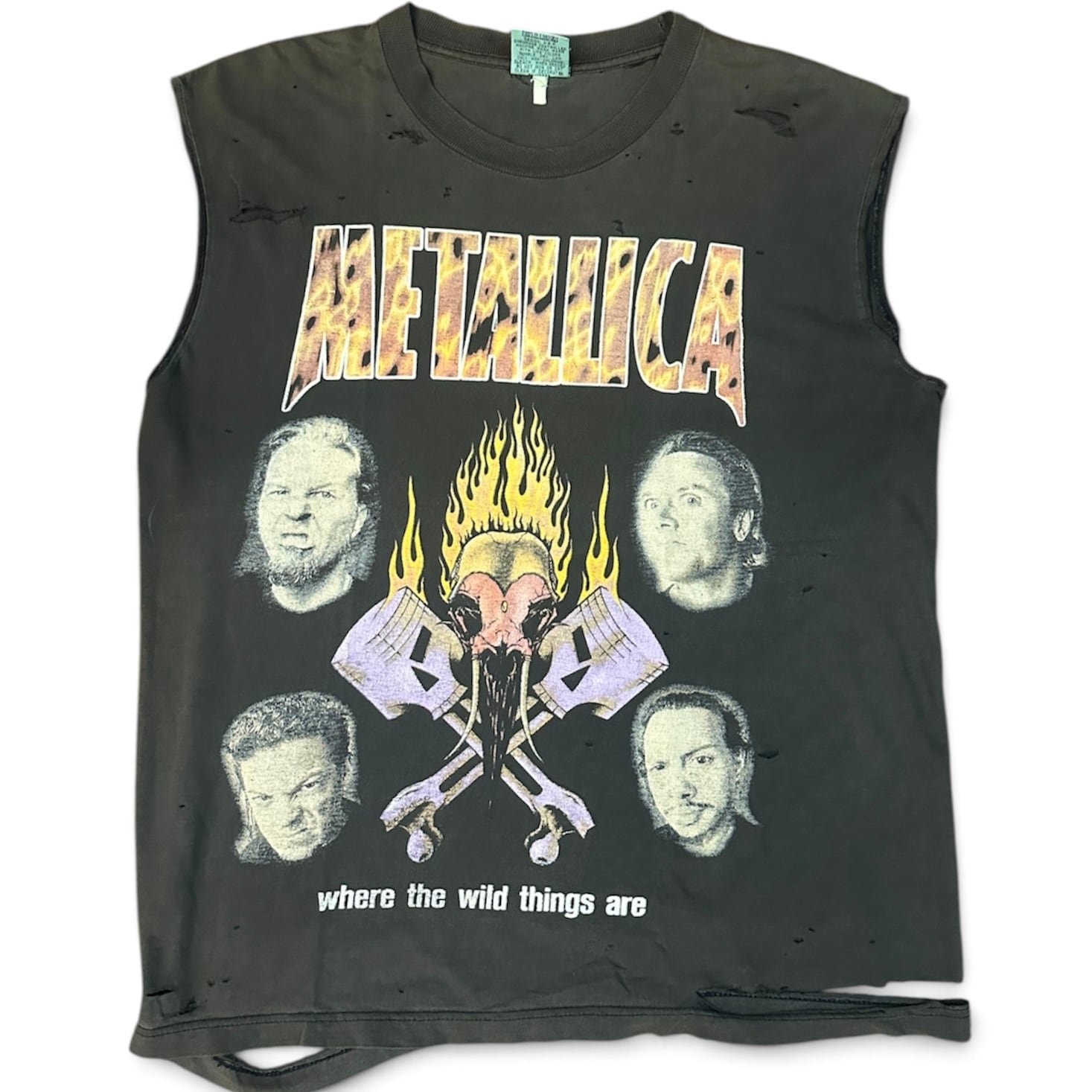METALLICA Sleeveless T-shirt
