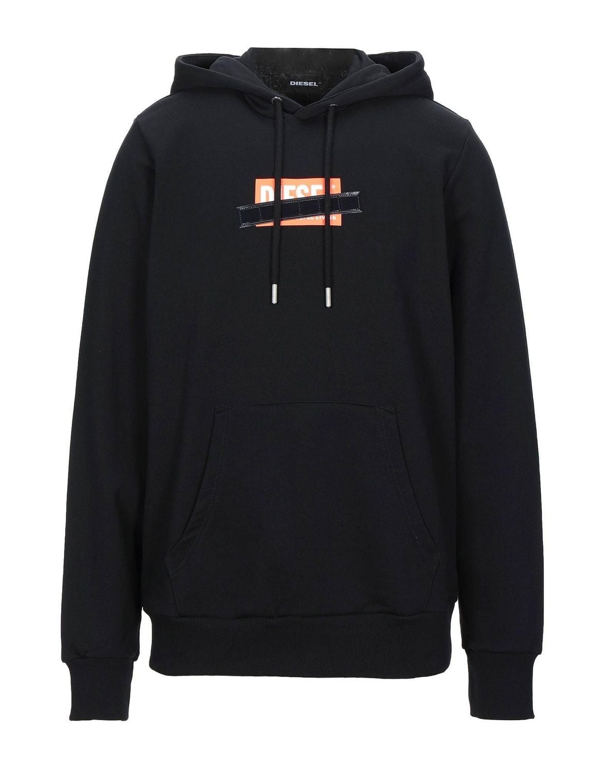 DIESEL パーカー XL ロゴ S-ALBY プルオーバー ホワイト | ブランド