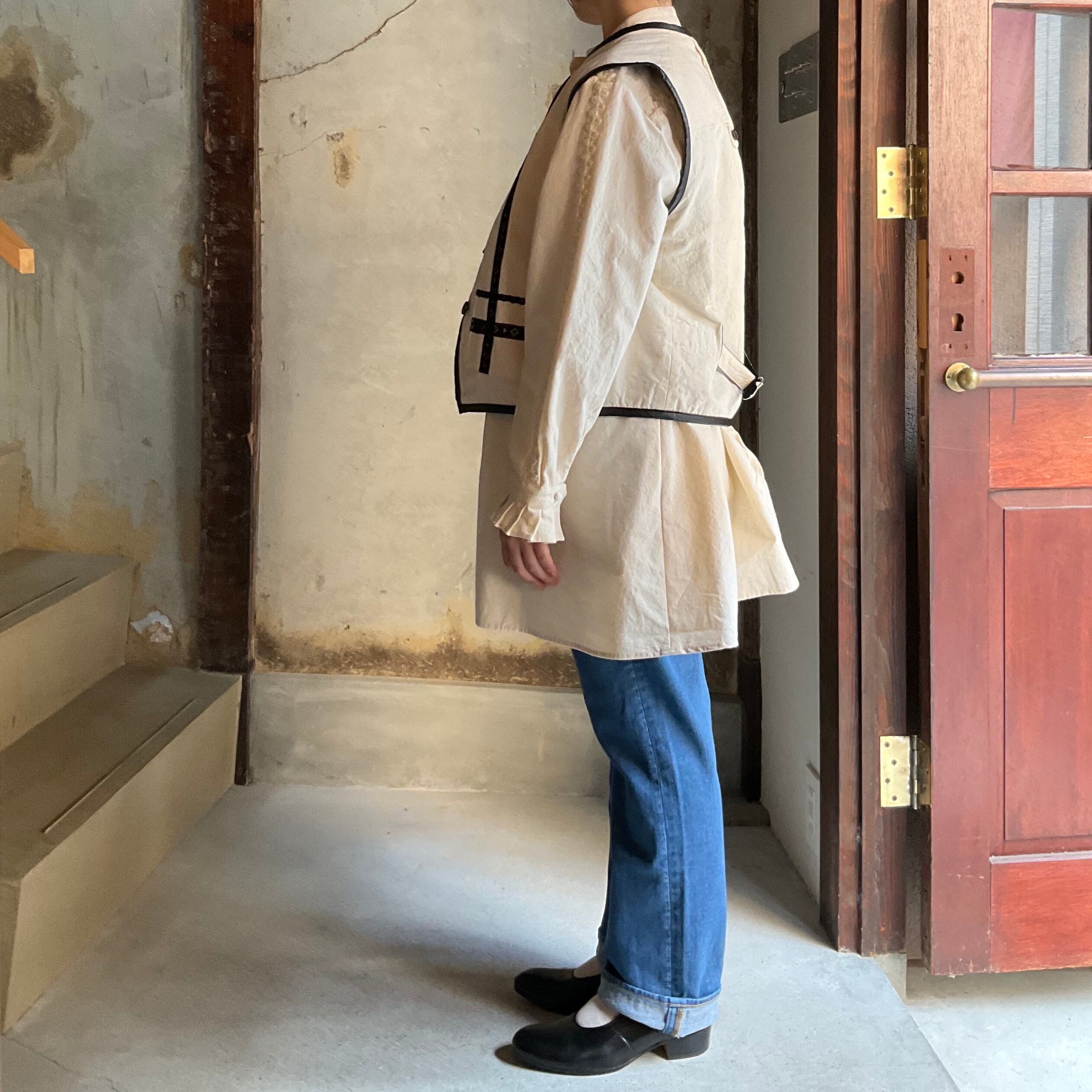 ASEEDONCLOUD/アシードンクラウド Reversible uniform vest