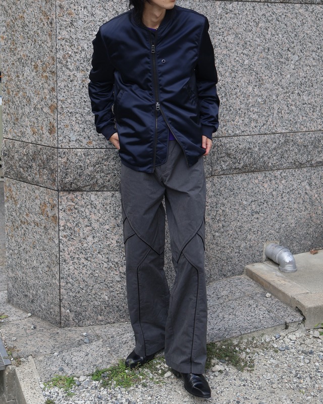 【Acne Studios】doublezip-up bomber jacket