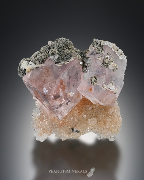 フローライト / クォーツ【Fluorite with Quartz】モロッコ産