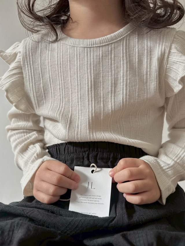 2247 frill tops / LACAMEL