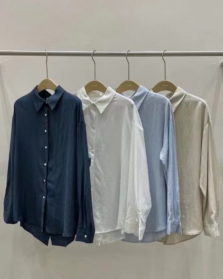 バックシャンブラウス　AJ2205-739