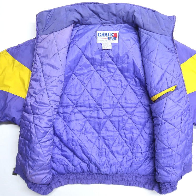 古着 90年代 Chalk Line NFL ミネソタ・バイキングス 中綿 ナイロン