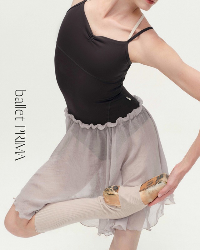 【Typha】Mesh Medium Tutu Skirt 2color P0101