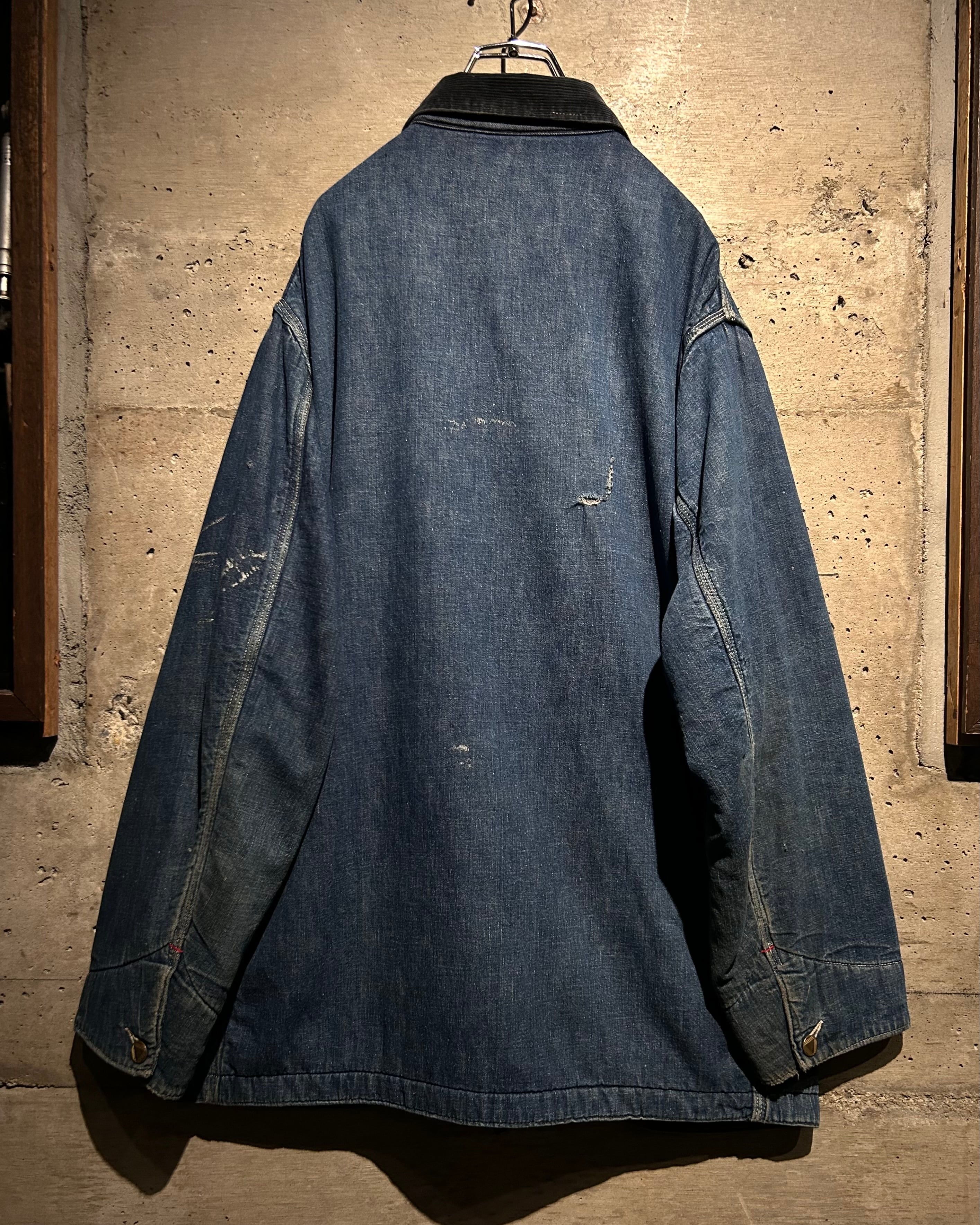 Caka】50's ~ 60's“HERCULES” Vintage Denim Coverall Jacket | Caka