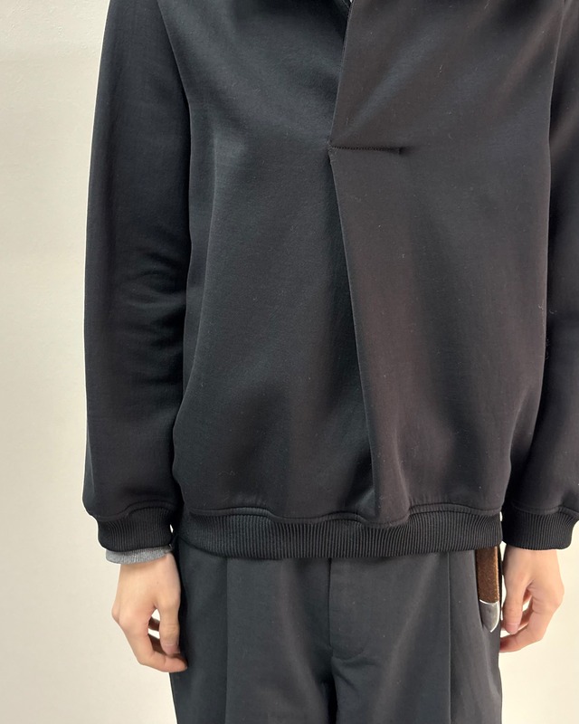 【JIL SANDER】half button pullover hoodie