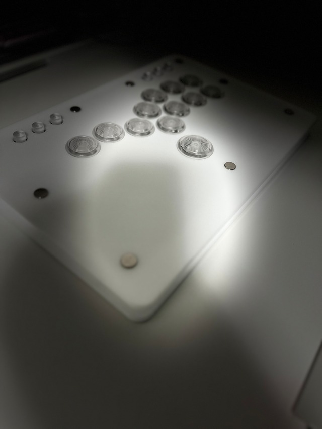 PUNK WORKSHOP MINI HITBOX White ボタン増設なし レバーレス 