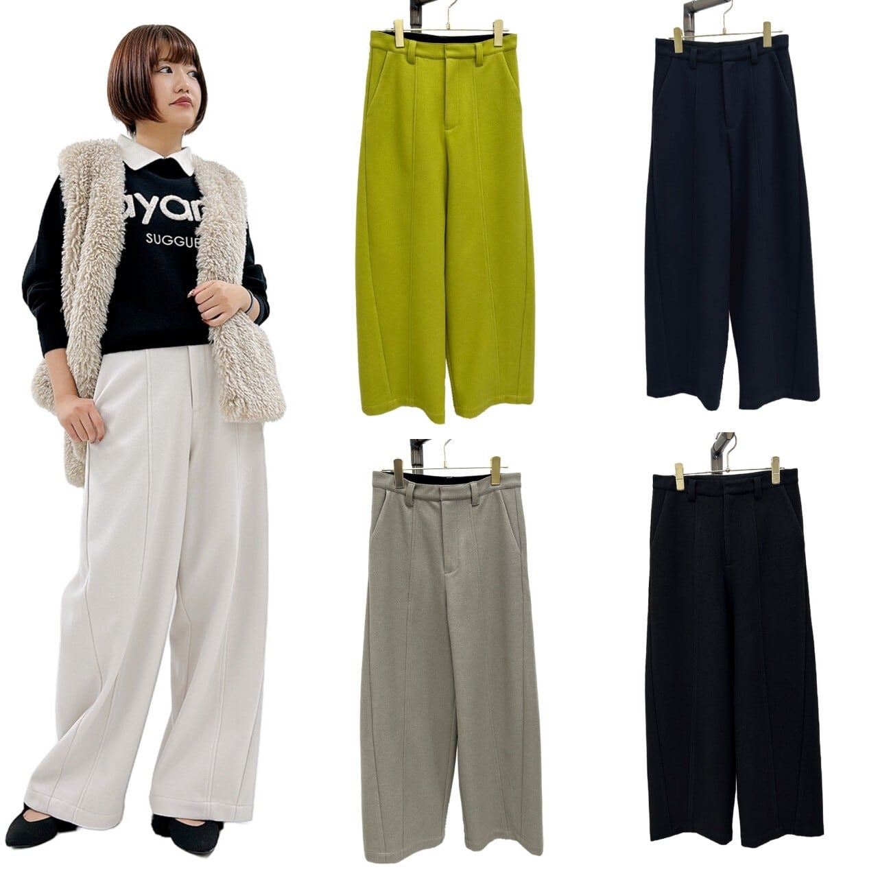 SALE【ayane】麻混デニムバレルレッグパンツ 826502 アヤン | red earth