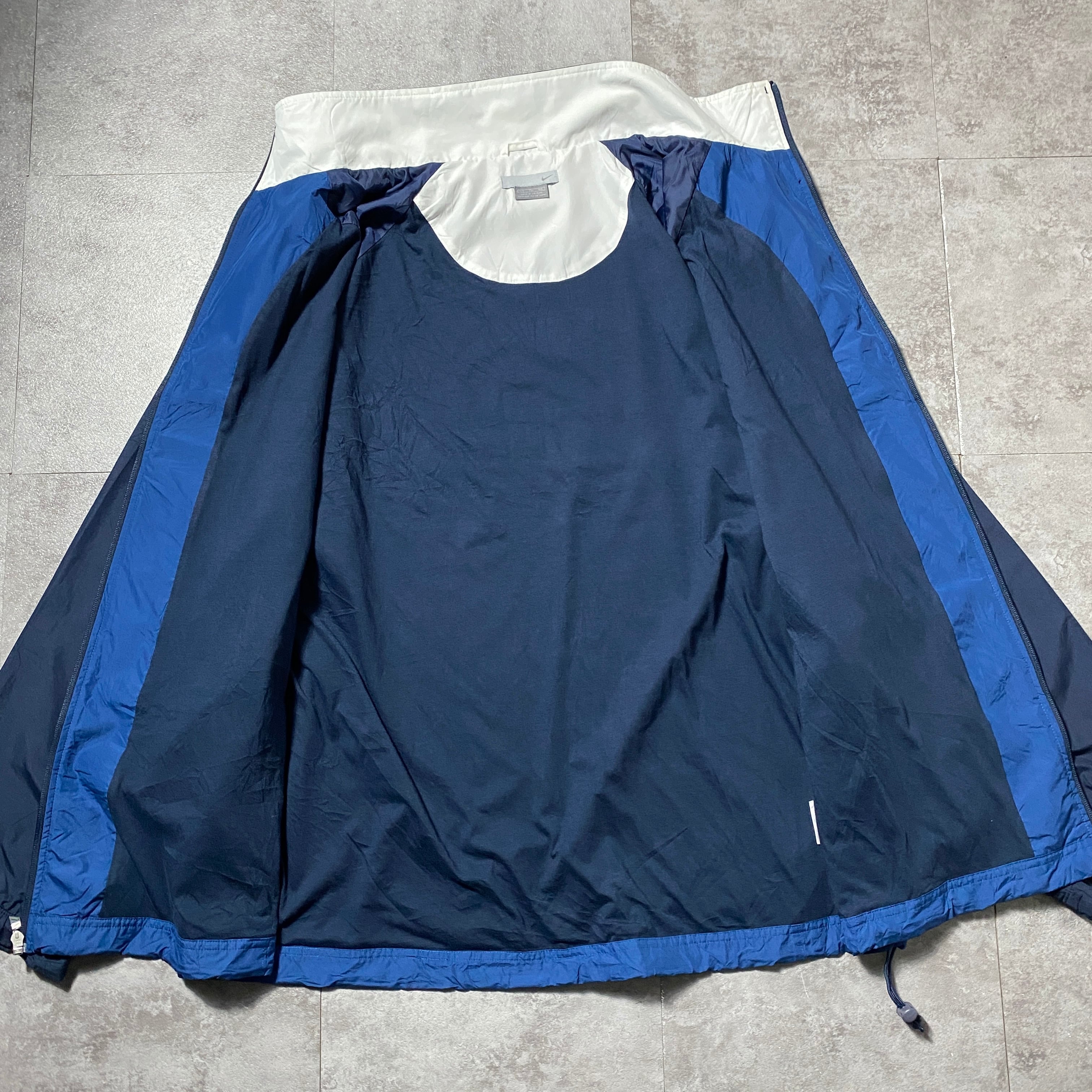 Size:XXL】00's NIKE ナイキ スウォッシュ 刺繍ワンポイント バック