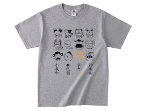 Sanji　干支 Tシャツ 戌（アスレチックヘザー：S～XL）