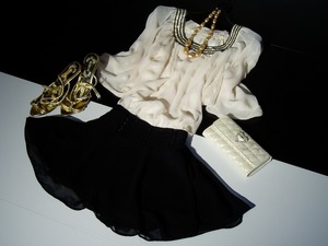 ★中国シルク100%☆13号☆切替ビ－ズ飾りのワンピ－ス(OPN9299)