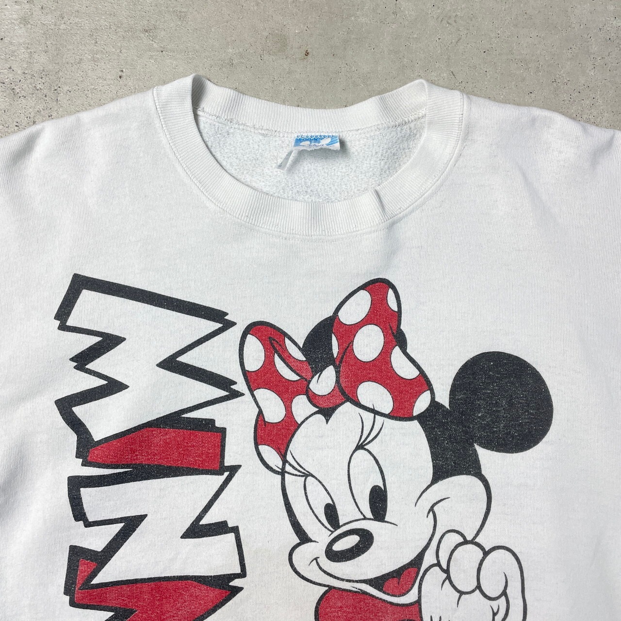 80年代 USA製 ディズニー キャラクタープリントスウェットシャツ 