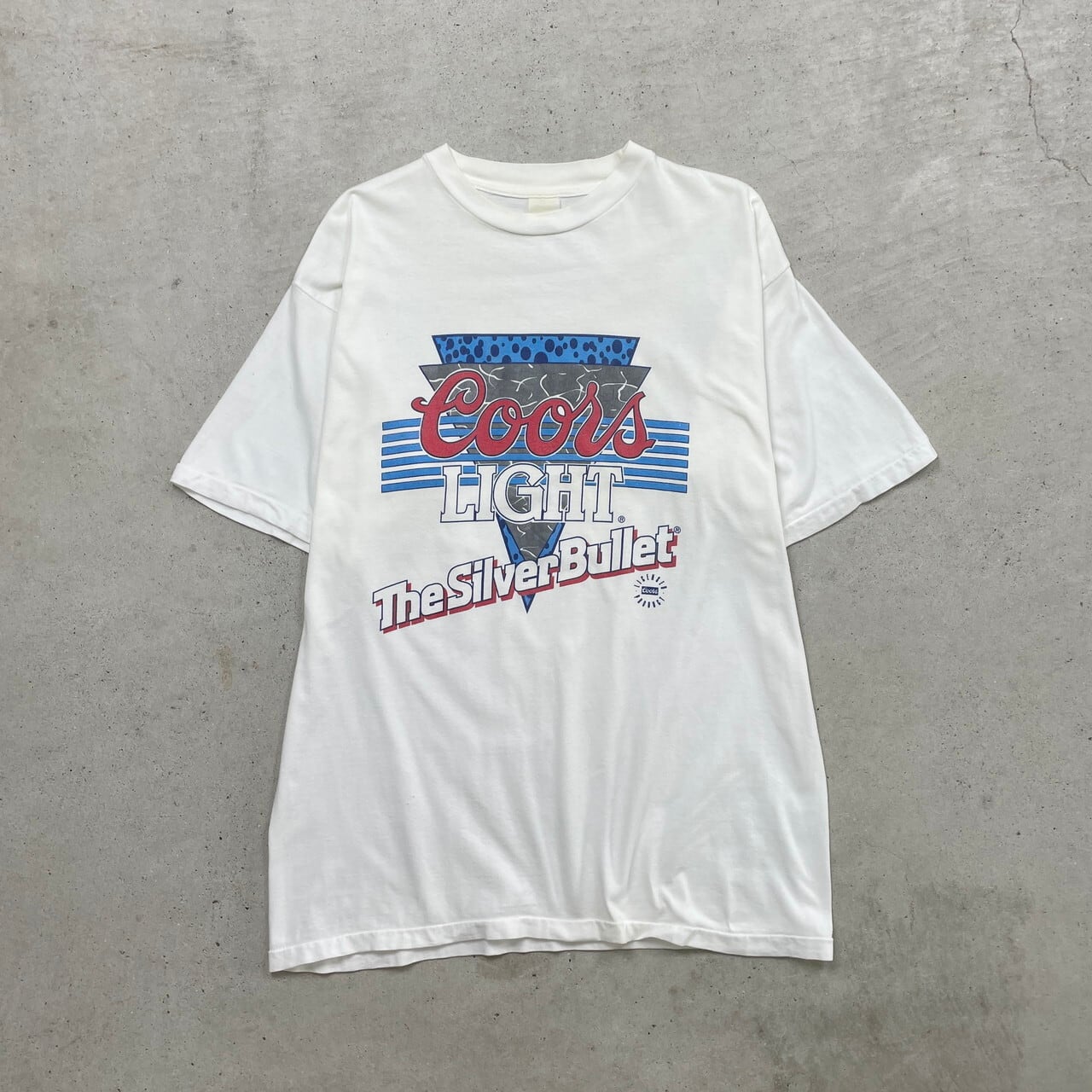 90年代 Coors LIGHT クアーズ ビール 企業ロゴ アドバタイジングT 