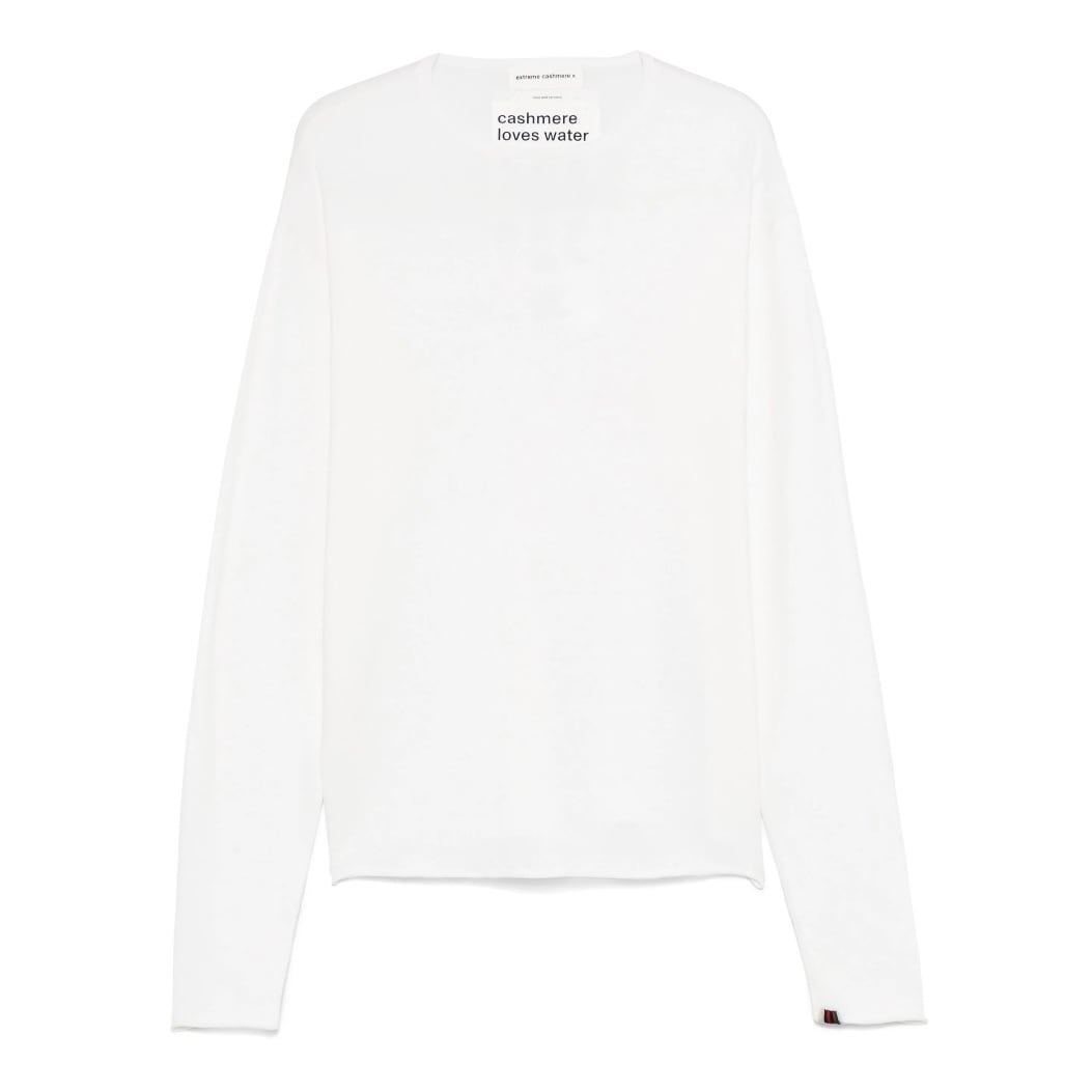 Extreme Cashmere n°347 aries top snow | SAKAN LES YEUX