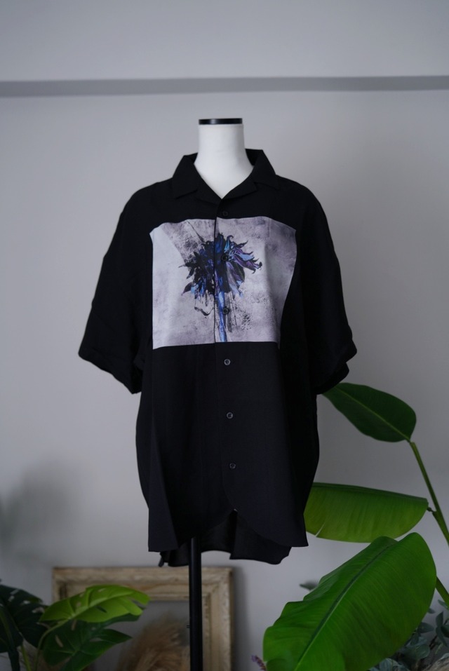 INTERPLAY  art shirt    Black