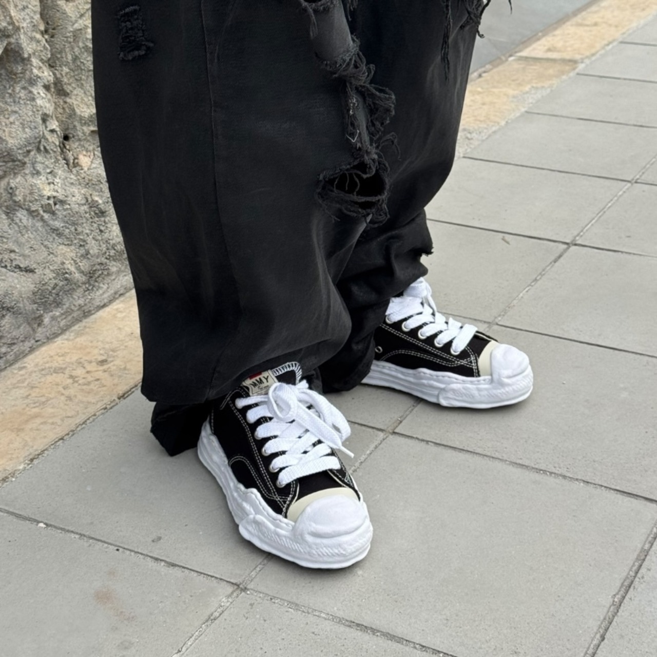 【Maison MIHARA YASUHIRO】HANK / original sole canvas Low-Top sneaker - 11