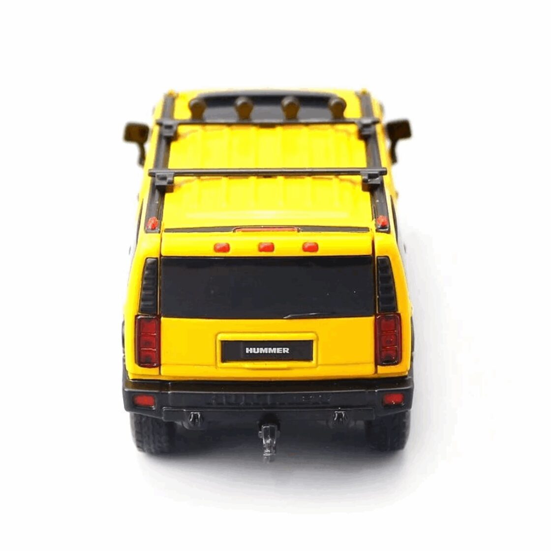 1/32 ハマー HUMMER H2 高級SUV 黄色 イエロー ミニカー ダイ
