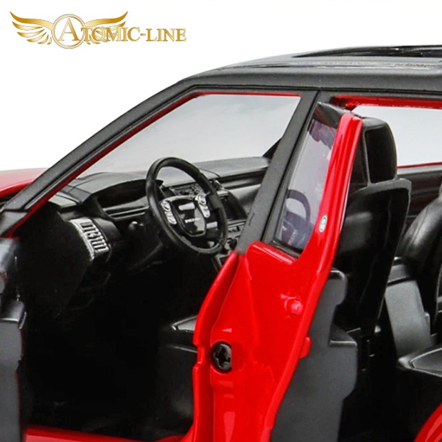 ランドローバー ディスカバリー 1/24 ミニカー 全4色 ライト点灯 エンジンサウンド 合金モデル 模型 ジオラマ