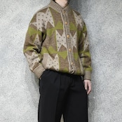 design knit blouson