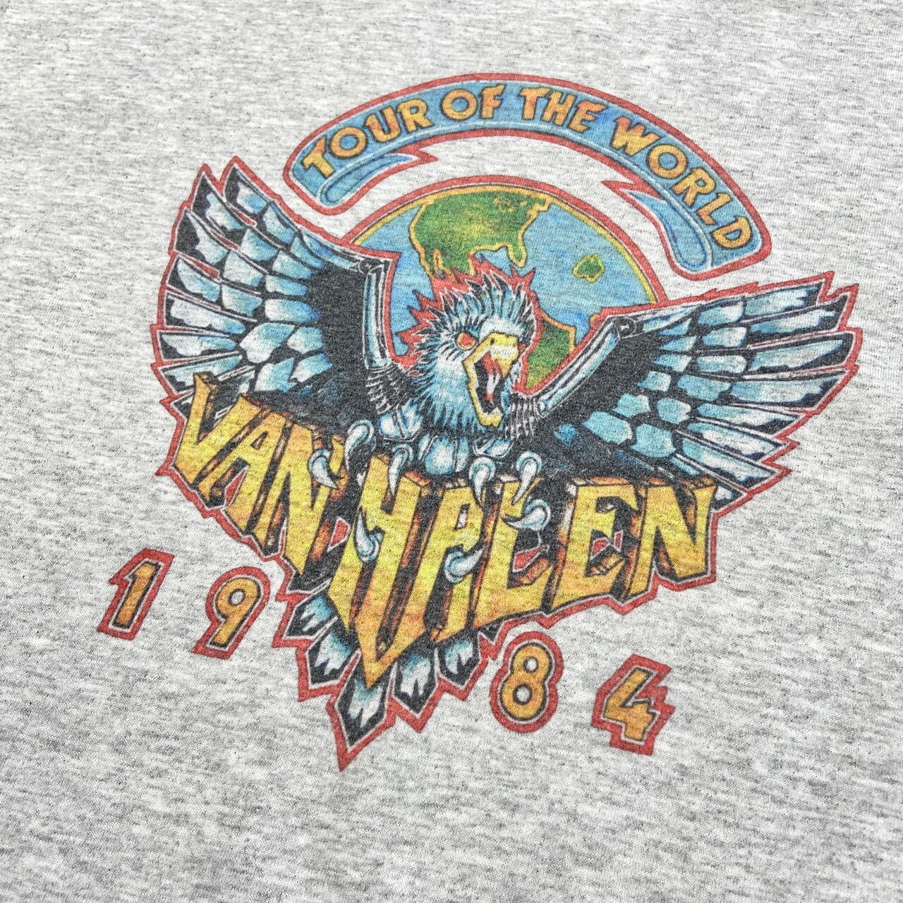 VAN HALEN ヴァンヘイレン バンドTシャツ バンT ツアーT リプリント