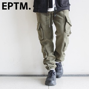 【EP9751】【M～XXL】 EPTM エピトミ スウェットパンツ ドローコード マルチサイドポケット EP9751 ジョガーパンツ 中綿 裏起毛 アメリカ