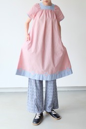 Tricolore smock dress