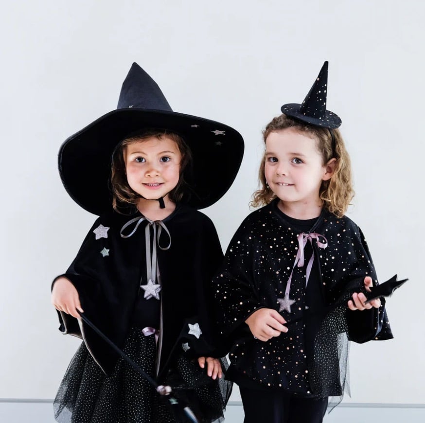 帽子 andmary Raven gather set up macha MIMI & LULA Raven mini witch hat BLACK | RESONASON