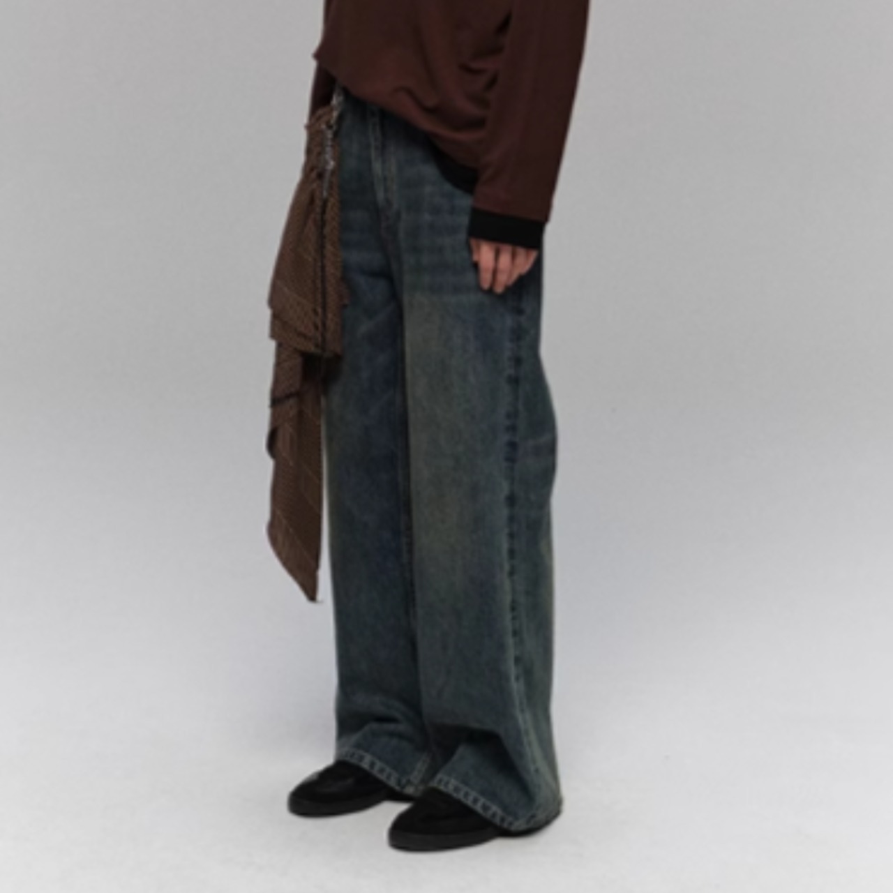 ロゴメタルプレートキーホルダー　0898