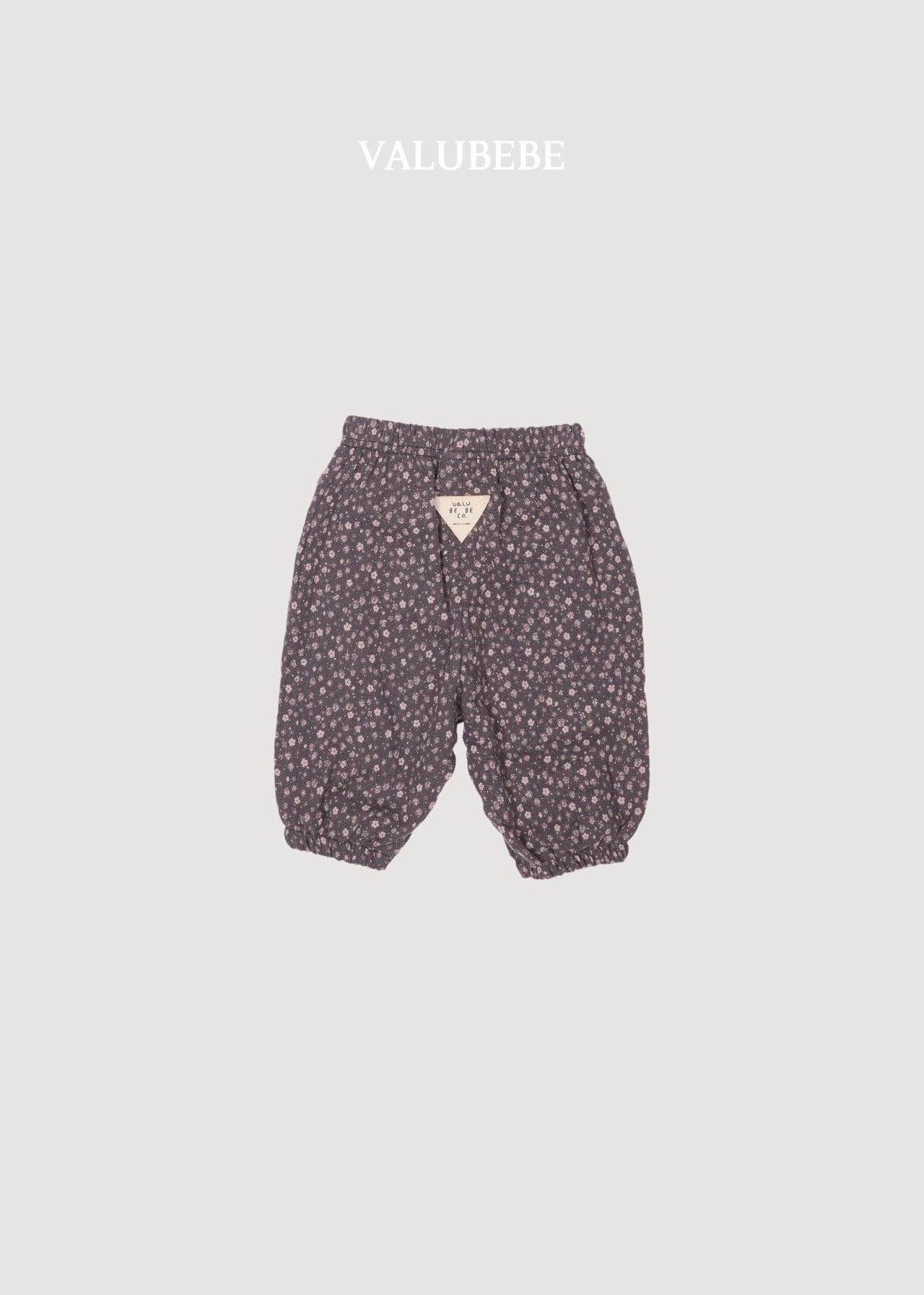 送料無料【予約】/ autumnエンボパンツ（フラワー） /valubebe