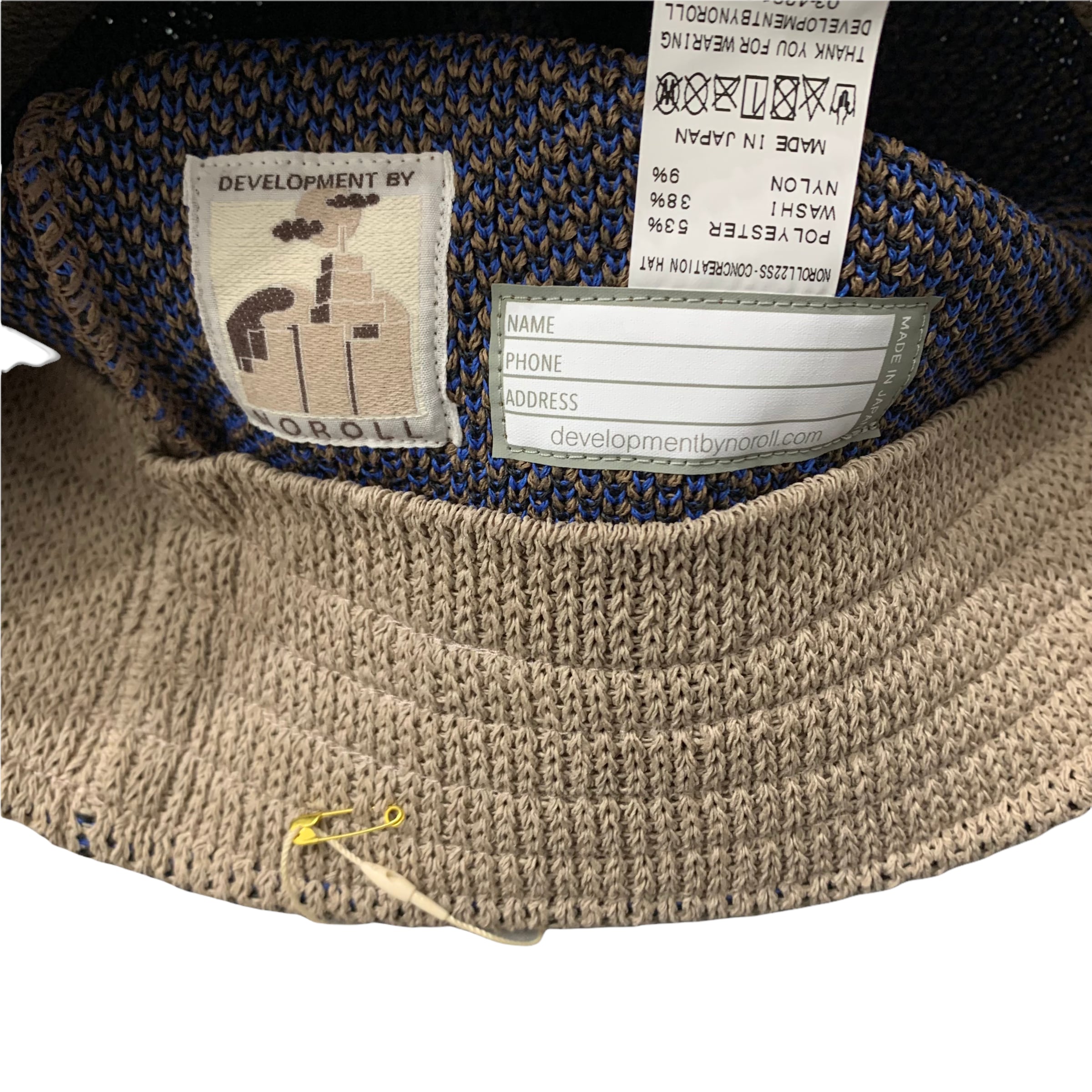 NOROLL / CONCREATION HAT BEIGE | THE NEWAGE CLUB powered by BASE