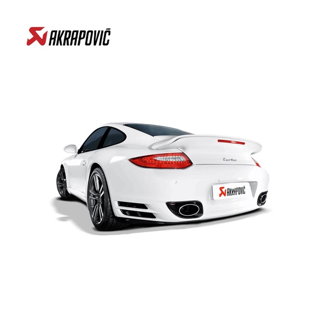 AKRAPOVIC PORSCHE / ポルシェ 911 TURBO / TURBO S (997FL) Slip-On Line (Titanium)