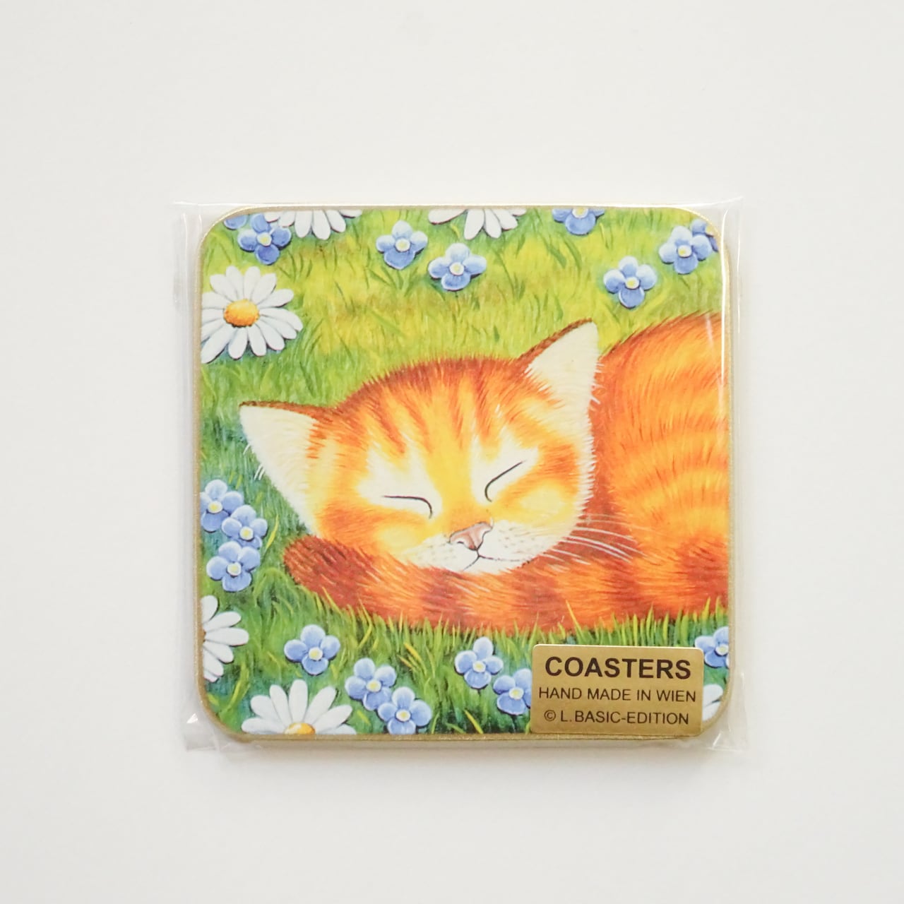 コースター ウィーンのネコシリーズ オーストリア(Luka Basic) C-1230