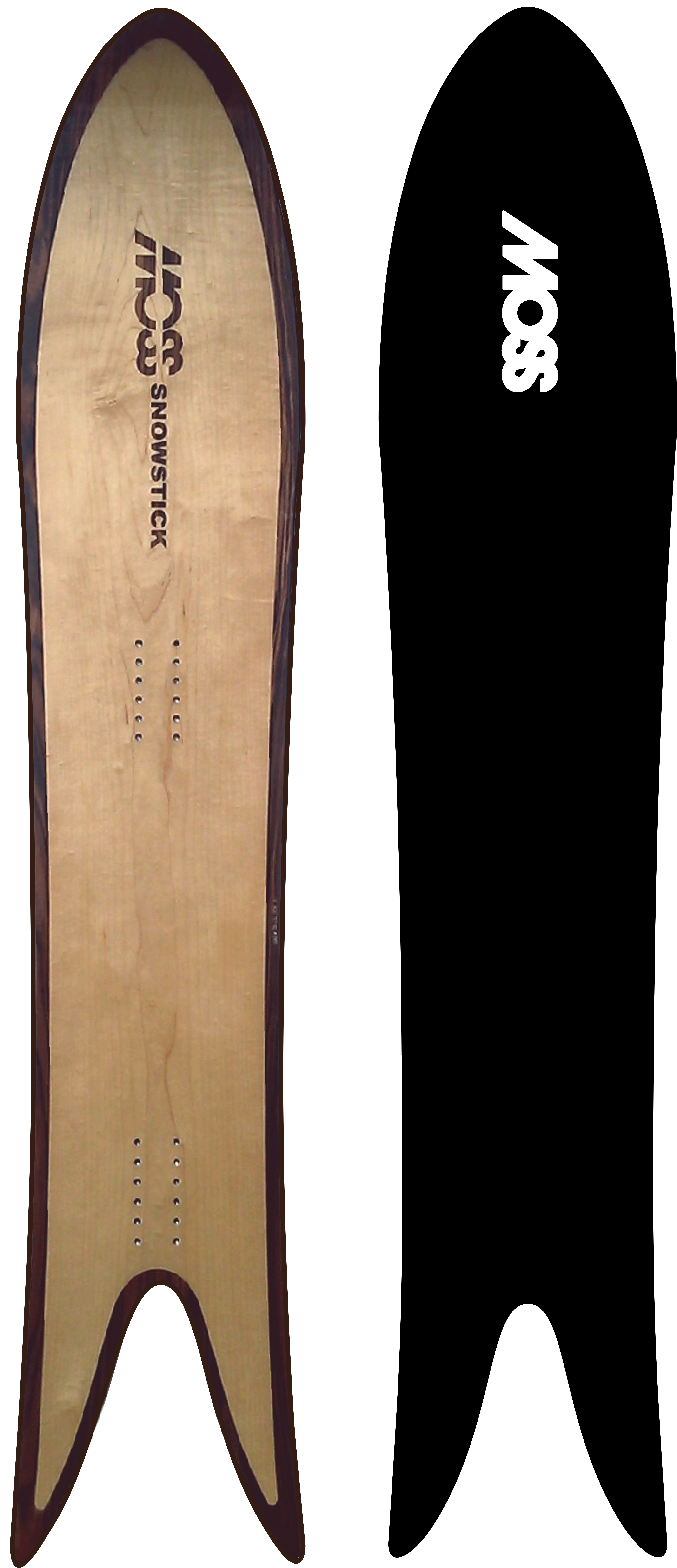 限定SALE得価 MOSS snowstickU5 157 ベースワックス済み 16-17｜