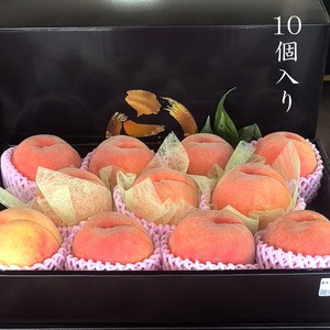 福島・まるせい果樹園の旬を贈る極上完熟桃ギフト【御贈答用】10個入り