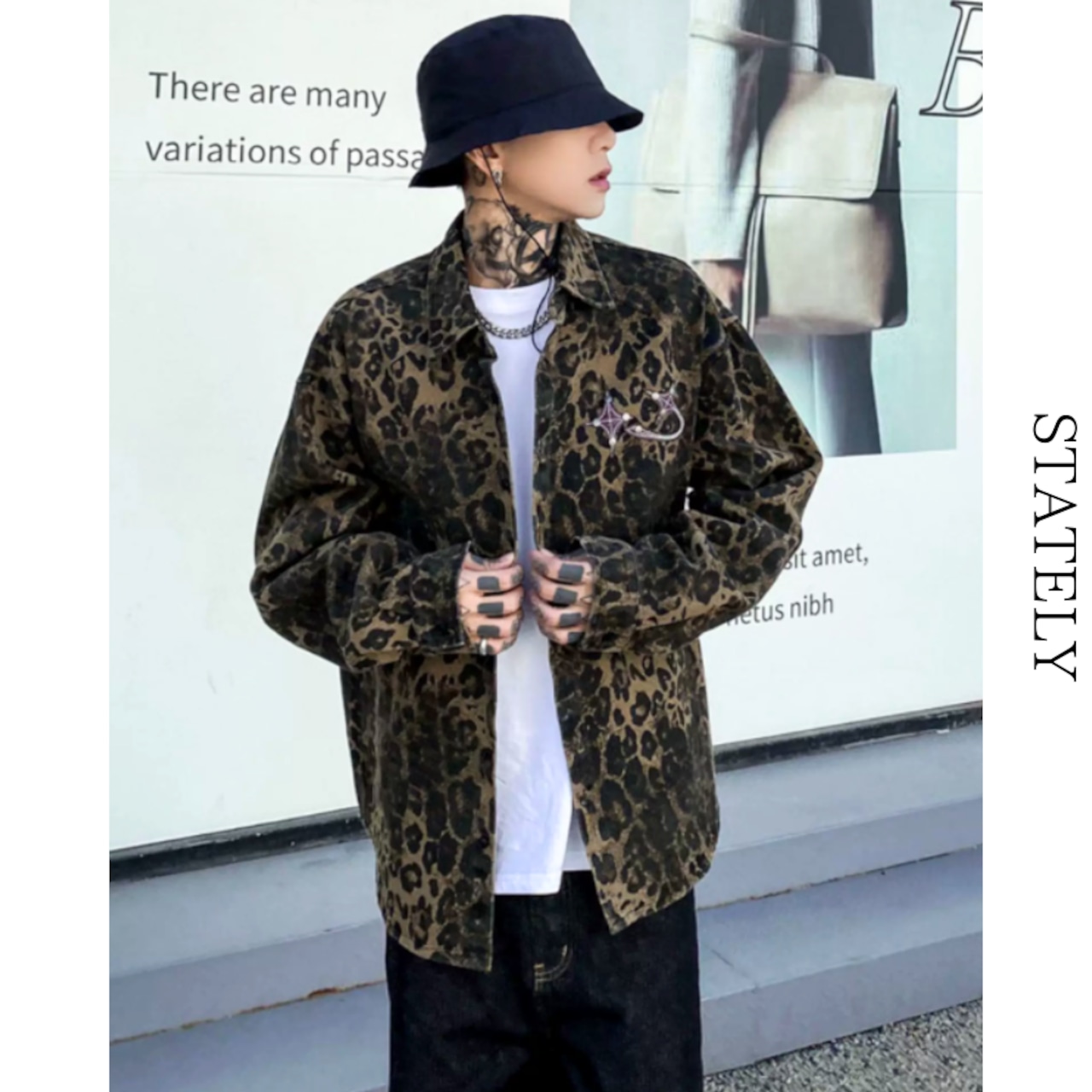 Shadow Leopard シャツ Jacket_O04・画像7