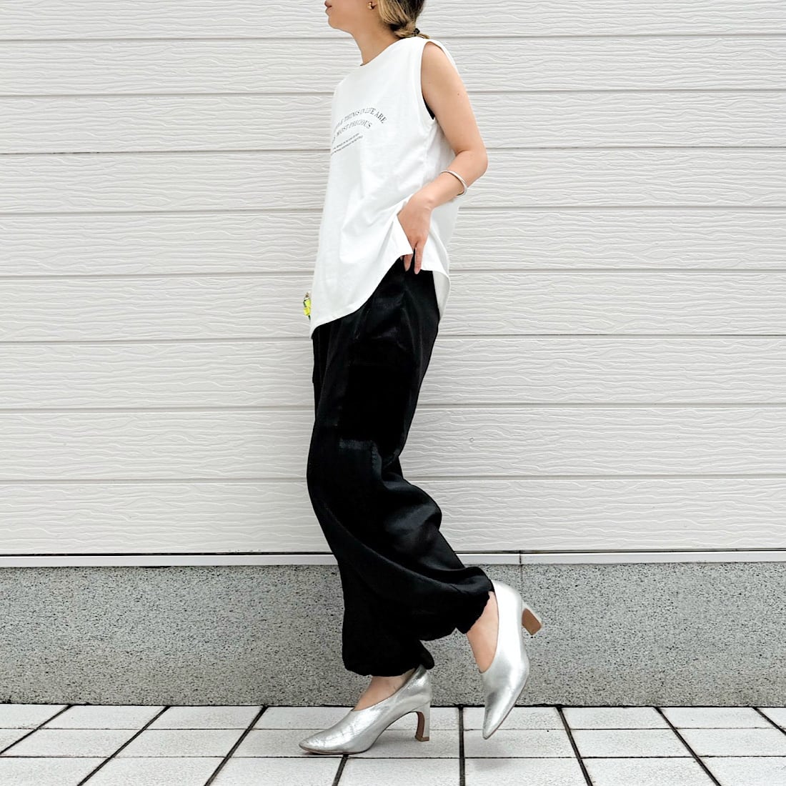 WEB限定アイテム】シアーカーゴパンツ | Q♡