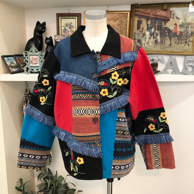 【9866】刺繡ジャケット