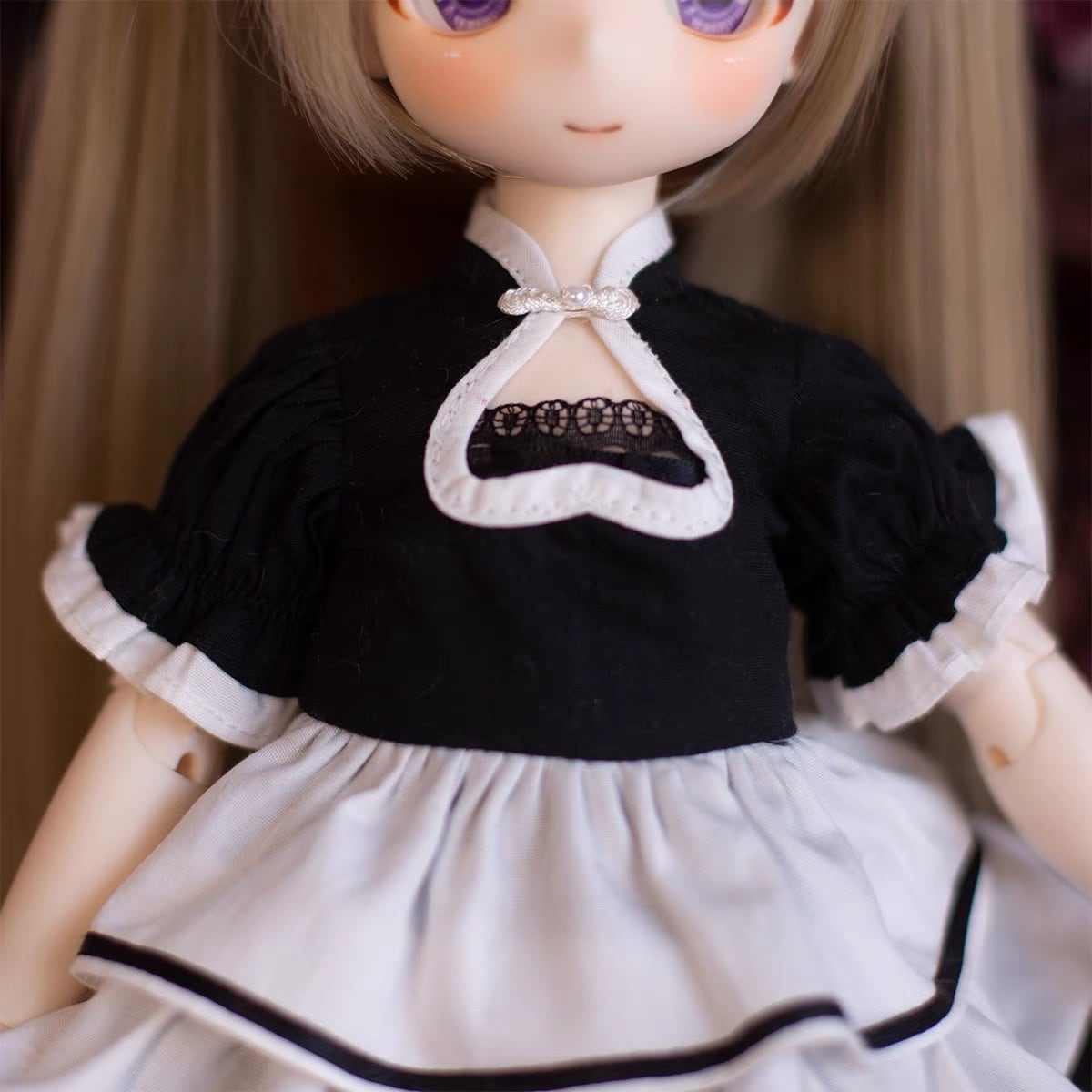 衣装セット！ロリータ メイド服 洋服 服 BJD 1/3 1/4 1/6 ブライス